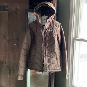 Columbia puffy hooded jacket